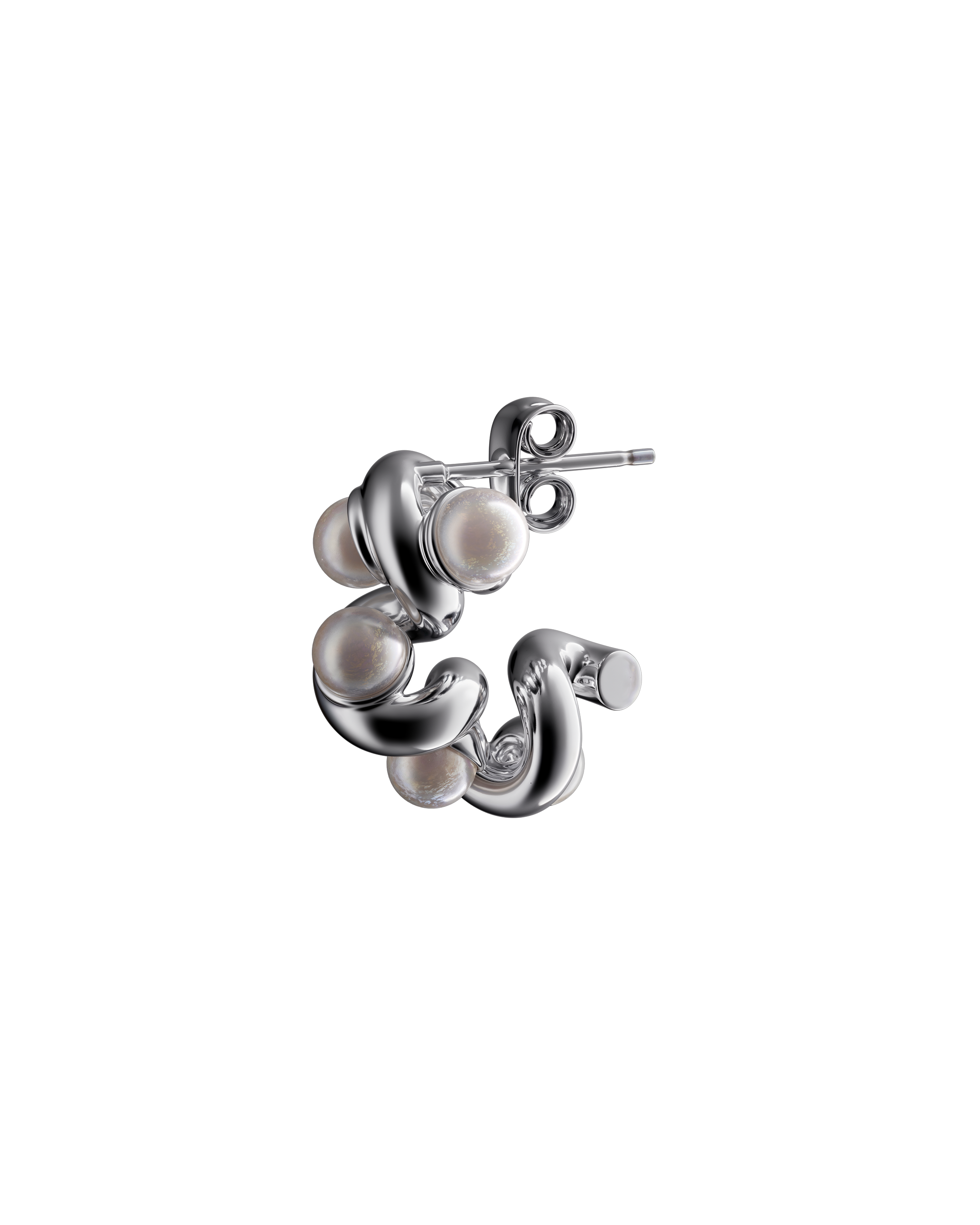 Pearl Twist Earrings