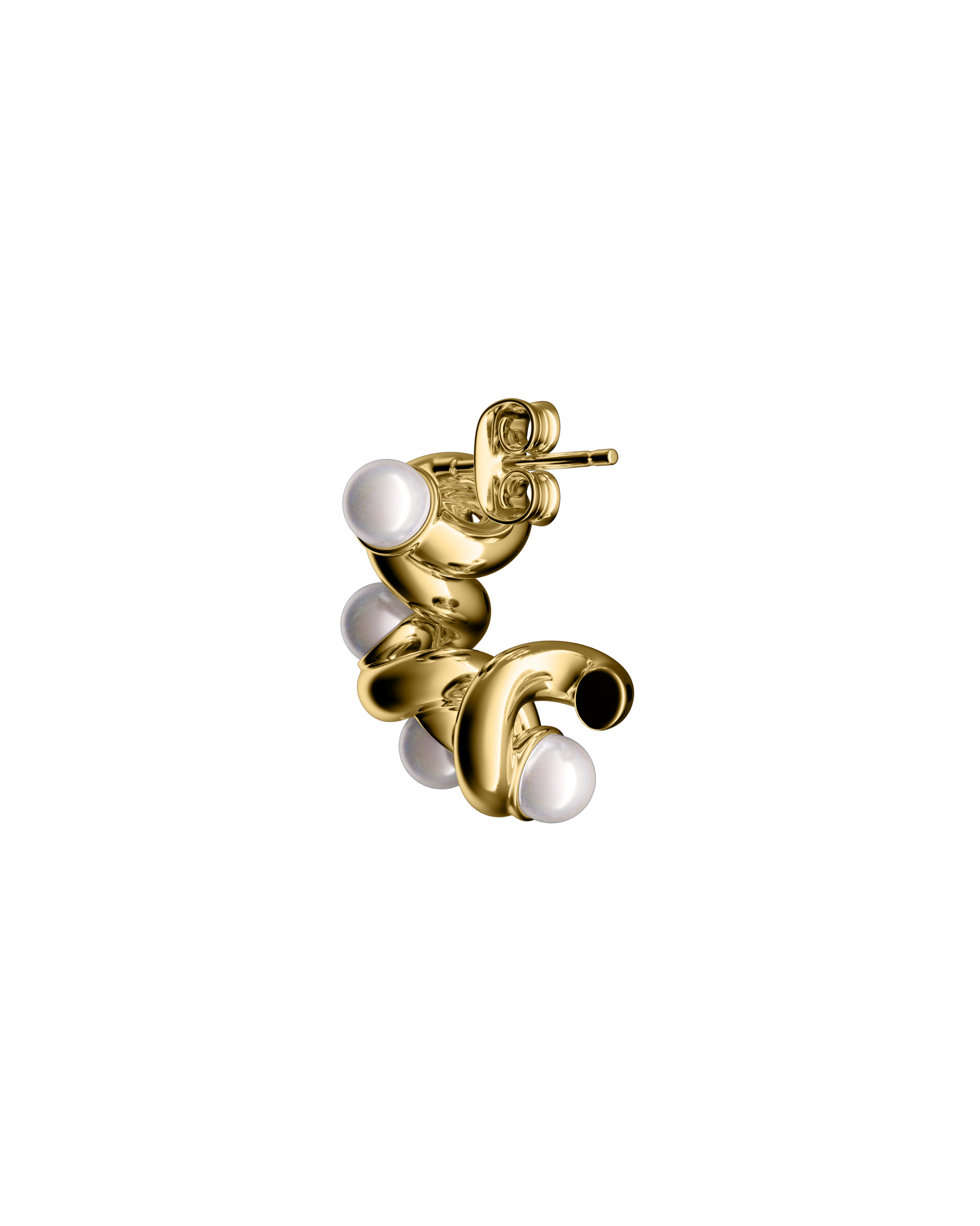 Pearl Twist Earrings