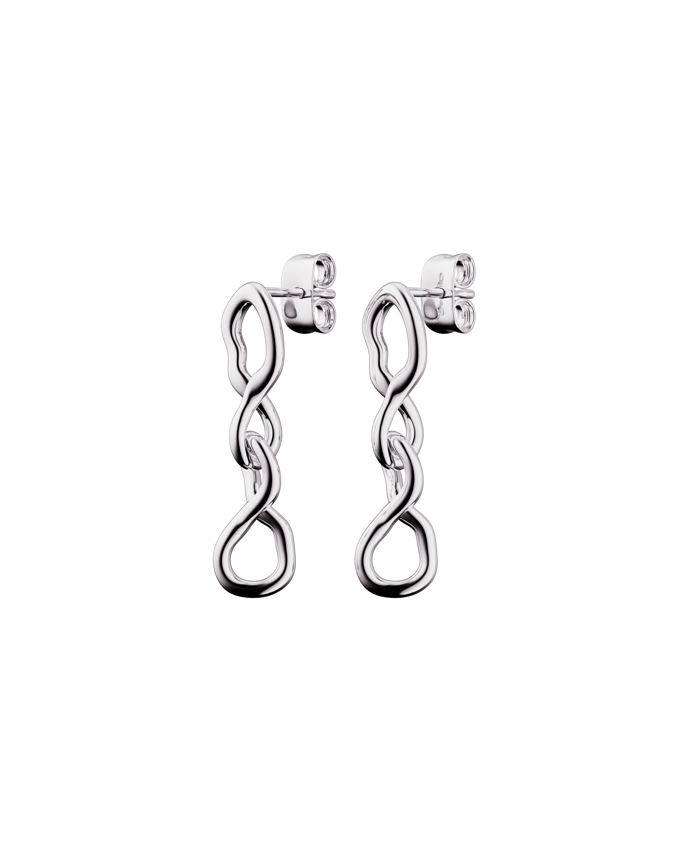Infinity Drop Earrings